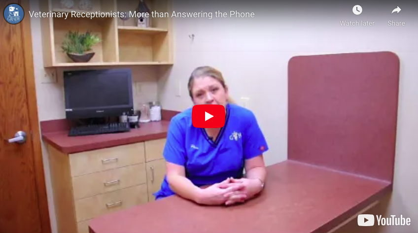 Veterinary Receptionists: More than Answering the Phone