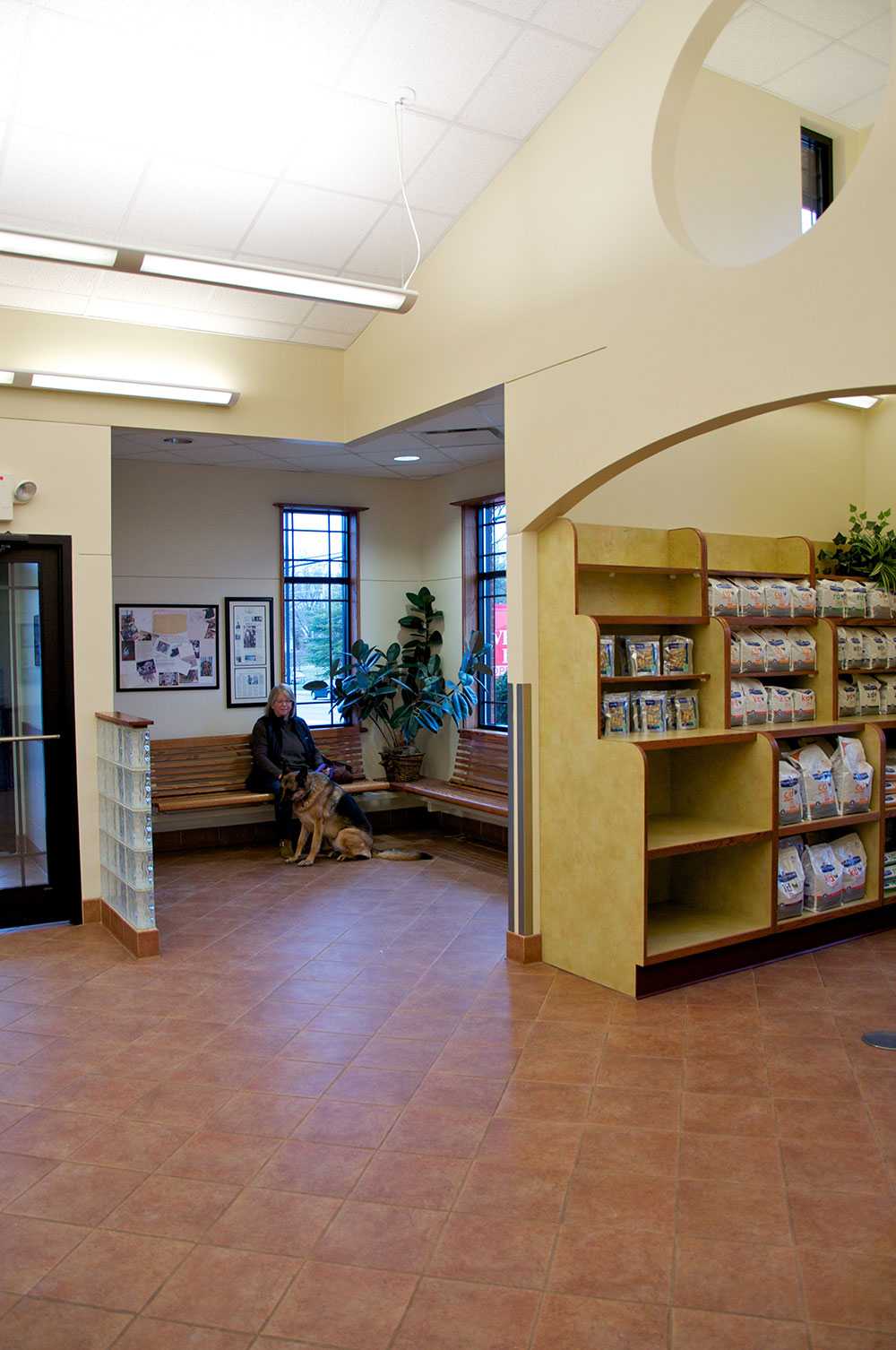 A view of the other side of our waiting area.