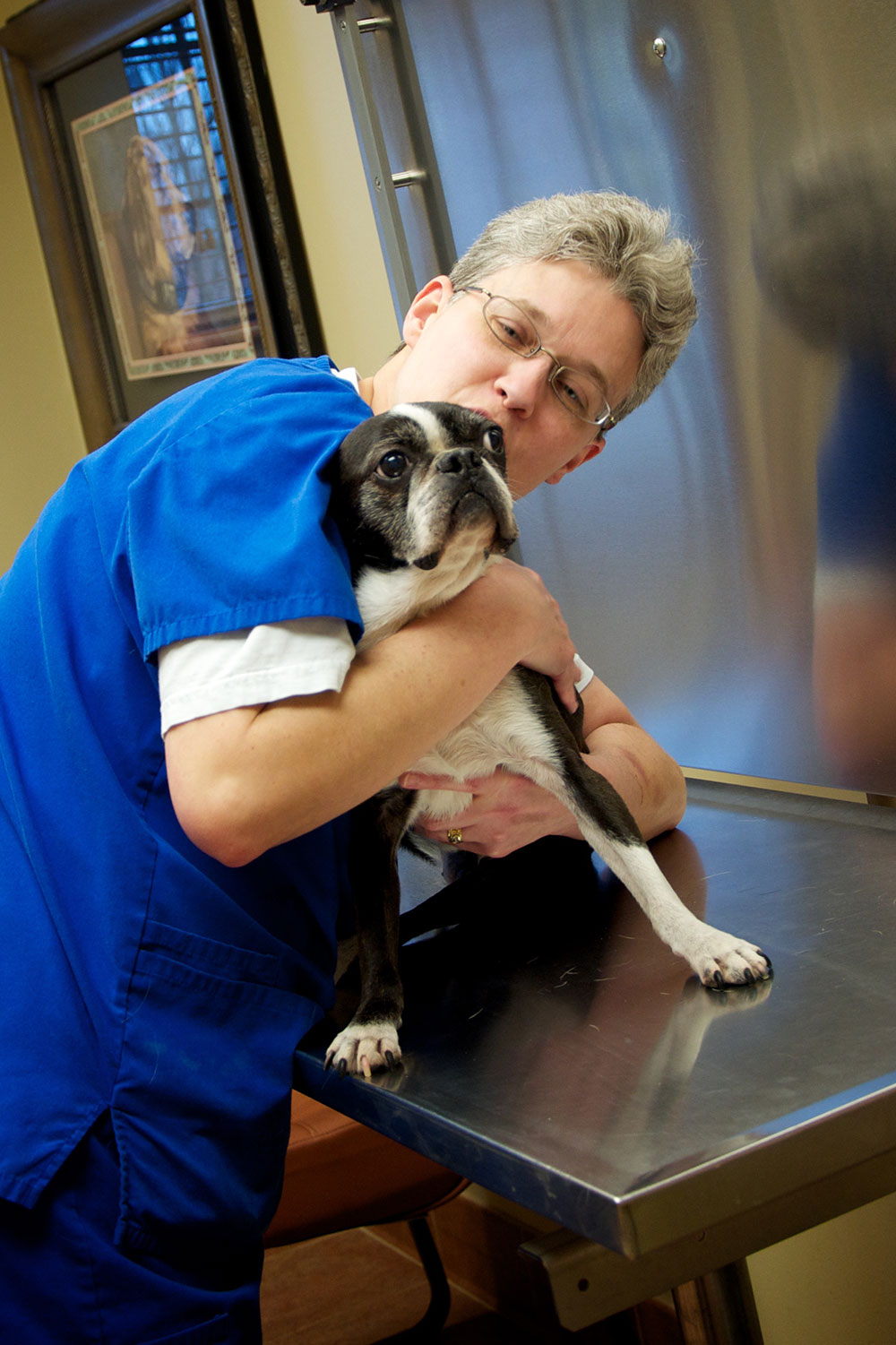 Michelle is caring for a hospitalized patient.